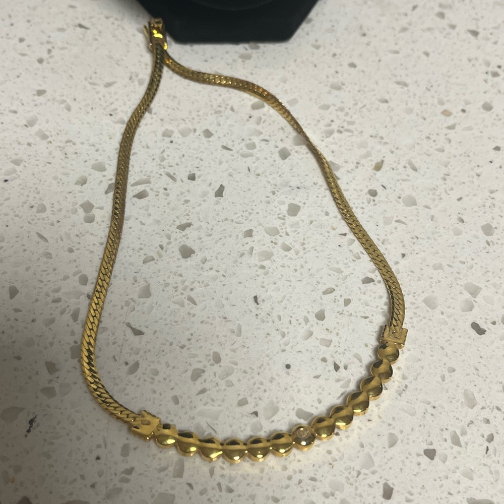 Swarovski Necklace ‘Susan Caplan’ Circa 1980s Vintage 13 Swarovski- like new - Picture 4 of 8